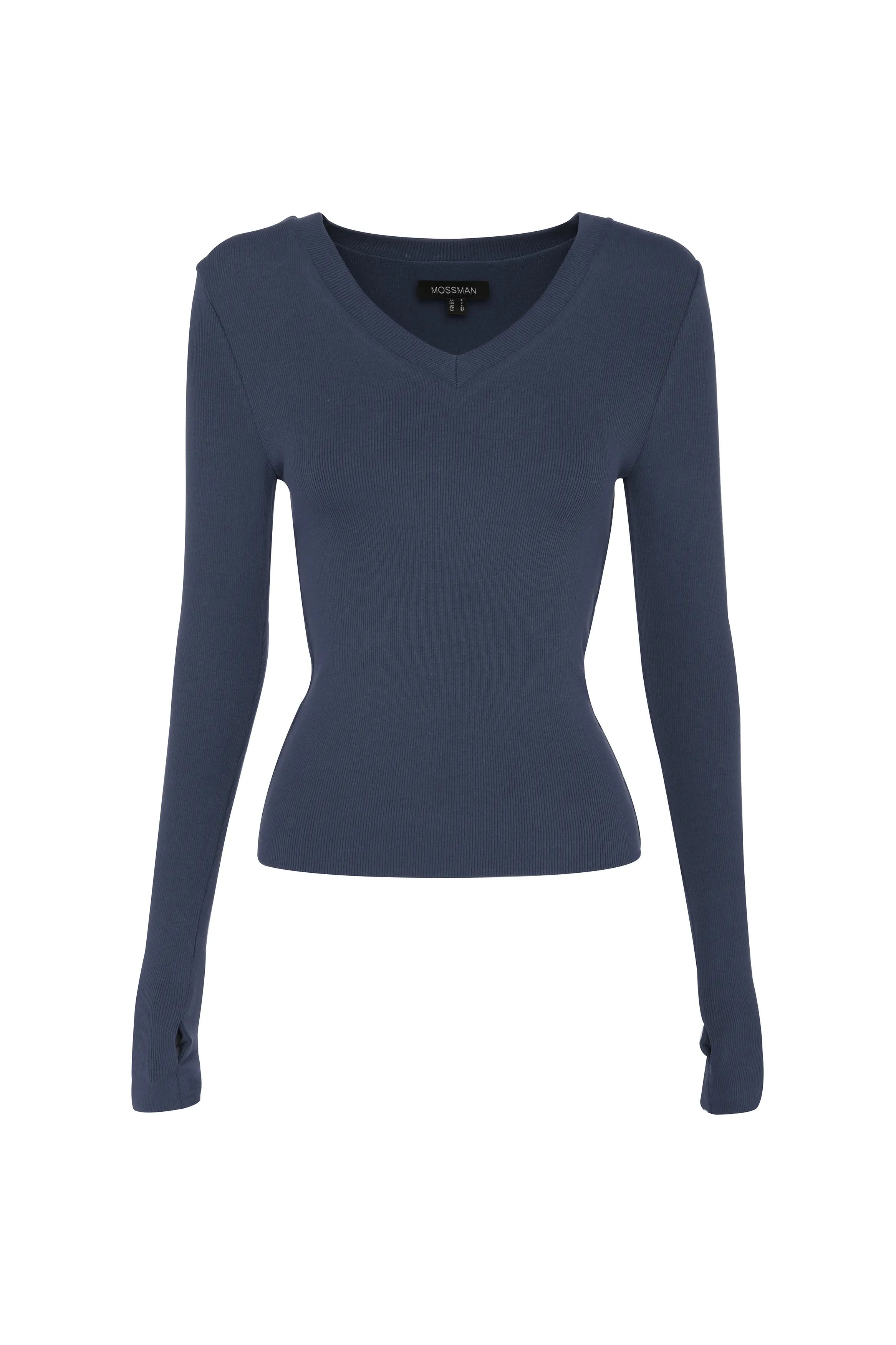 Sedona Top - Mossman | Blue Women's Long Sleeve Top | Ghost Image