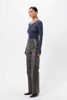 Sedona Top - Mossman | Blue Women's Long Sleeve Top | Image 6