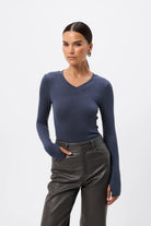 Sedona Top - Mossman | Blue Women's Long Sleeve Top | Image 1
